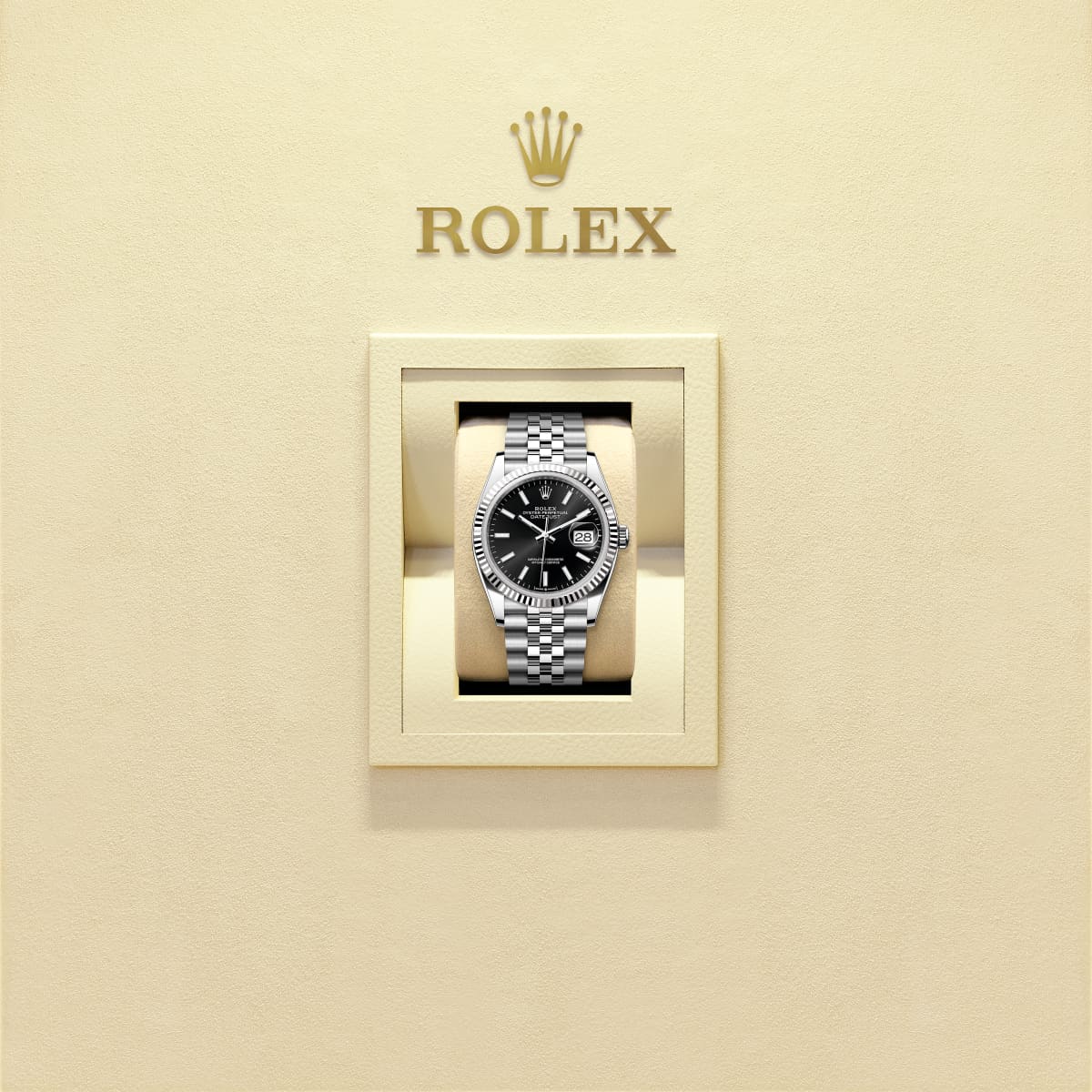 ( BAYAN) DateJust 34 mm + Kutu