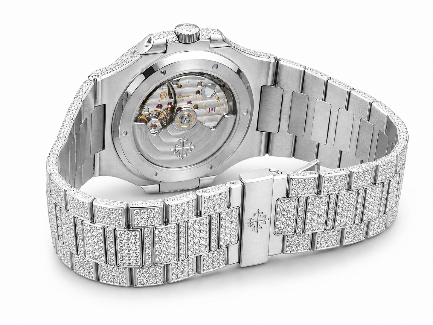 ( BAYAN ) Patek Philippe Nautilus 5719/10G-010 Kadın 38 mm + Kutu