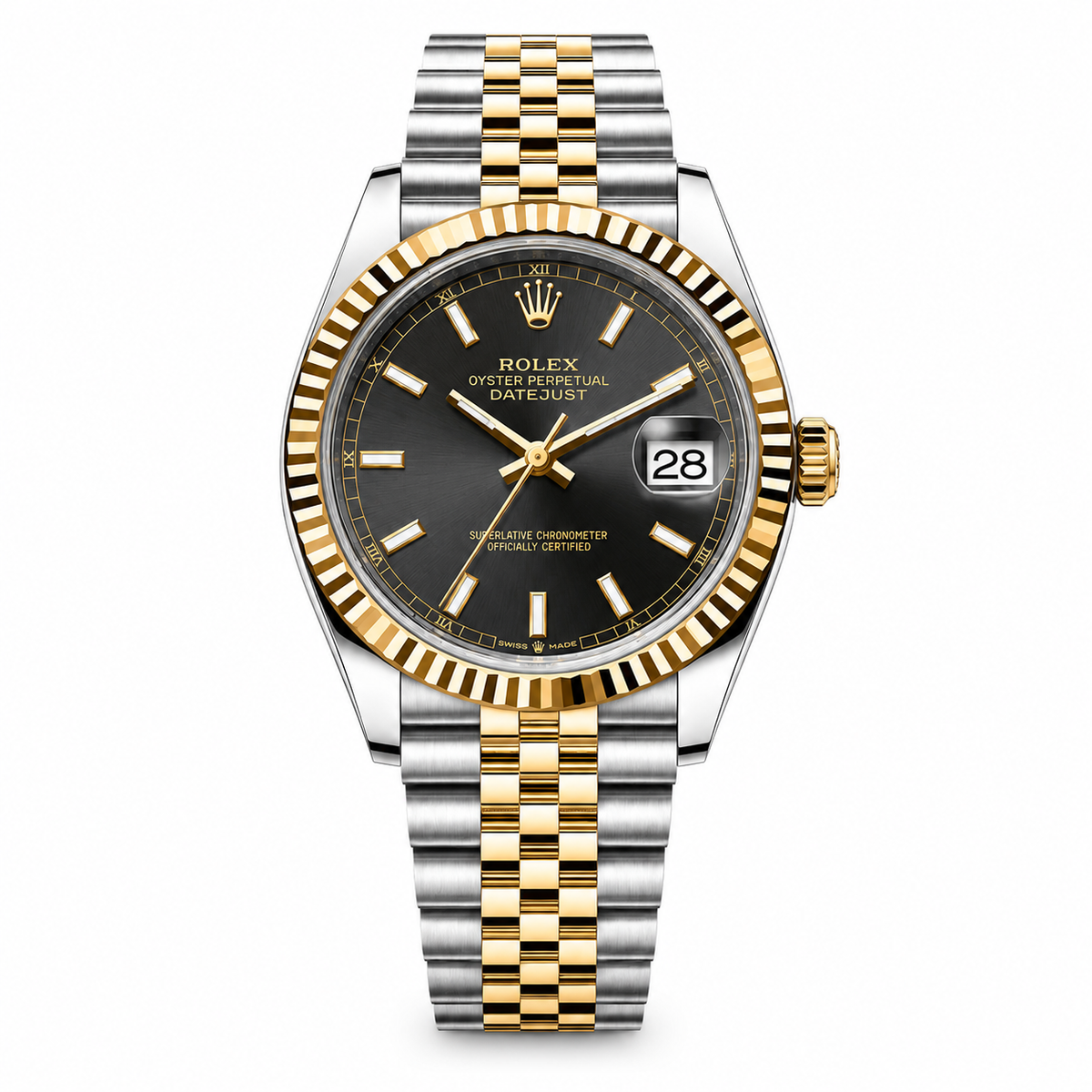 ( BAYAN) DateJust 34 mm + KutuD