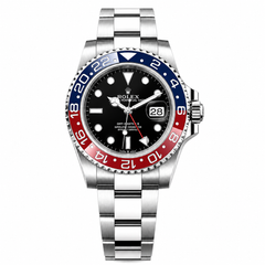 GMT-Master II olyester
40mm Pepsi  + KUTU