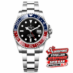 GMT-Master II olyester
40mm Pepsi  + KUTU